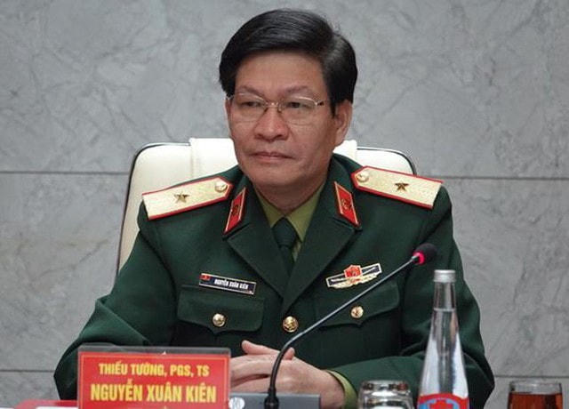 Thiếu tướng, PGS.TS. Nguyễn Xuân Kiên được bổ nhiệm giữ chức Giám đốc Học viện Quân y. Nguồn: qdnd.vn.
