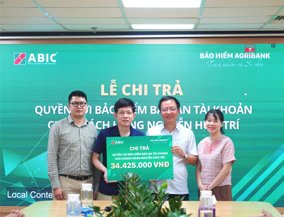 Bảo hiểm Agribank bồi thường cho khách hàng sử dụng tài khoản Agribank bị lừa đảo trực tuyến