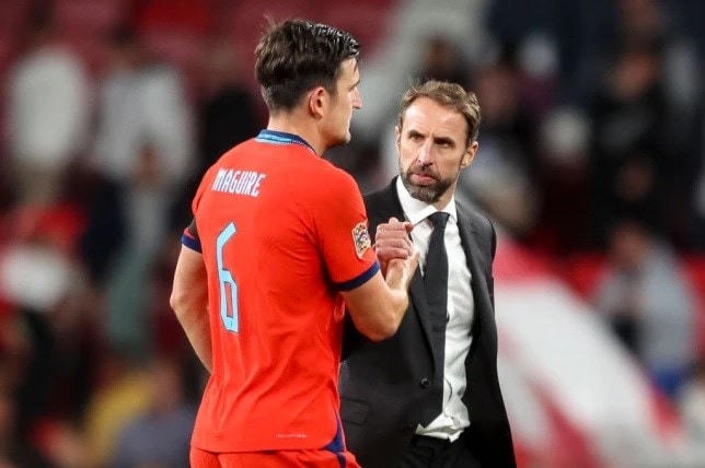 Southgate đưa Maguire đến Qatar dự World Cup 2022. (Nguồn: Getty Images).