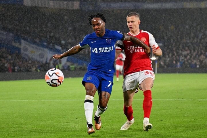 Chelsea chơi tốt hơn Arsenal trong phần lớn thời gian trận đấu. (Ảnh: Getty Images).