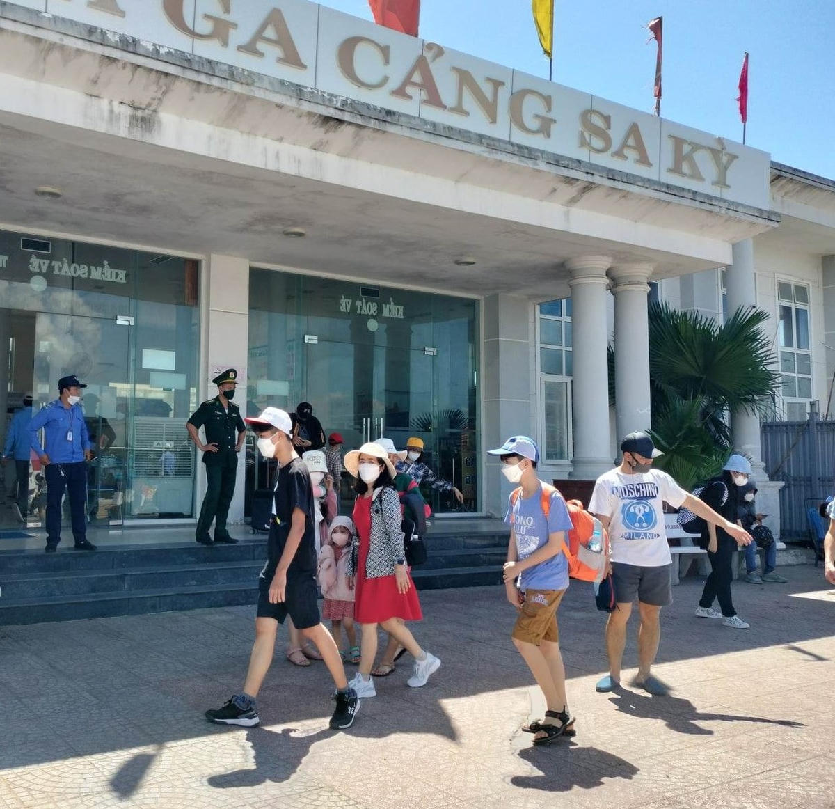 Một góc cảng Sa Kỳ.