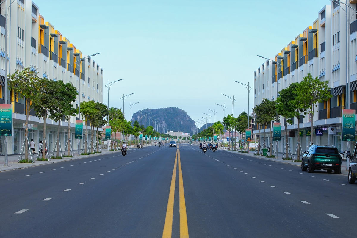 Khu đô thị Sun Riverpolis với hạ tầng đồng bộ, hiện đại.