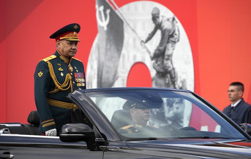 Bộ trưởng Bộ Quốc phòng Nga Sergei Shoigu. Ảnh: AP.