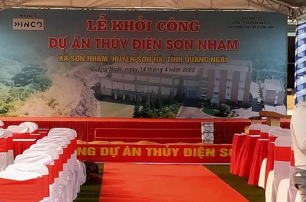 Giả danh chủ đầu tư làm Lễ khởi công Dự án thủy điện Sơn Nham.