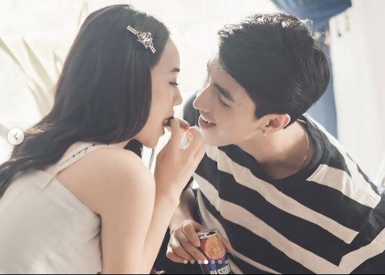 Quỳnh Kool và Bình An lần đầu kết hợp tình tứ. 