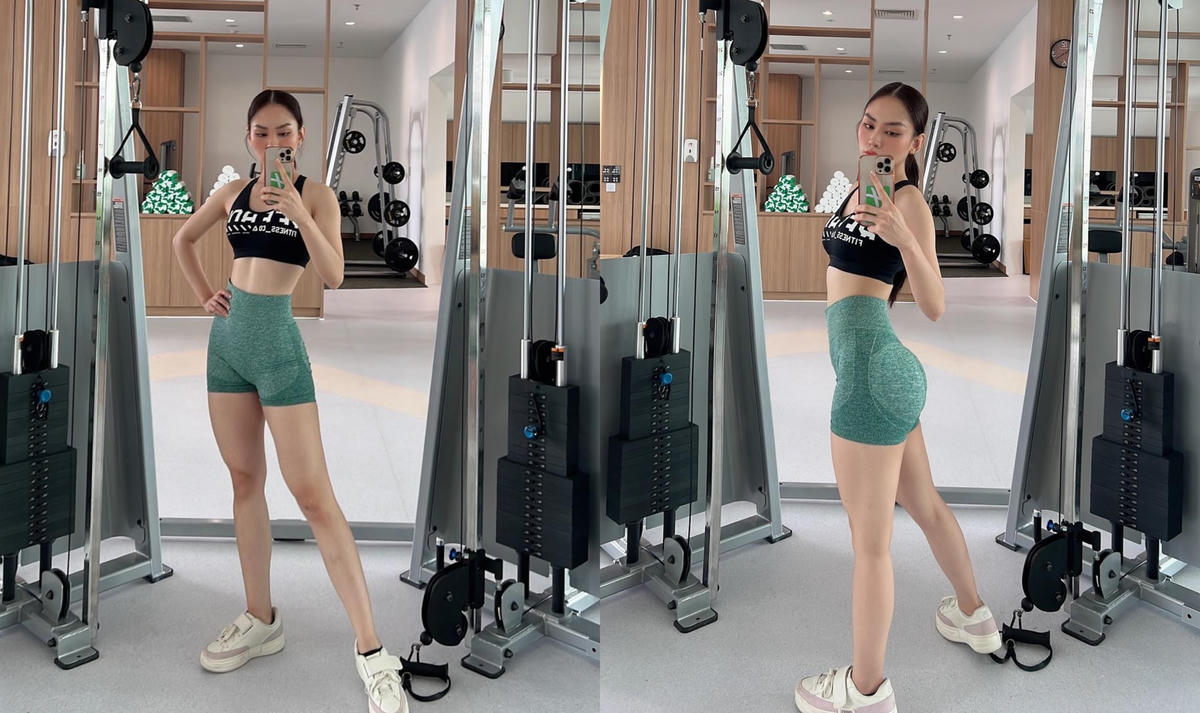 Mai Phương sở hữu một body săn chắc, thon gọn, nuột nà, “vòng nào ra vòng đấy” nhờ chăm chỉ tập thể dục.