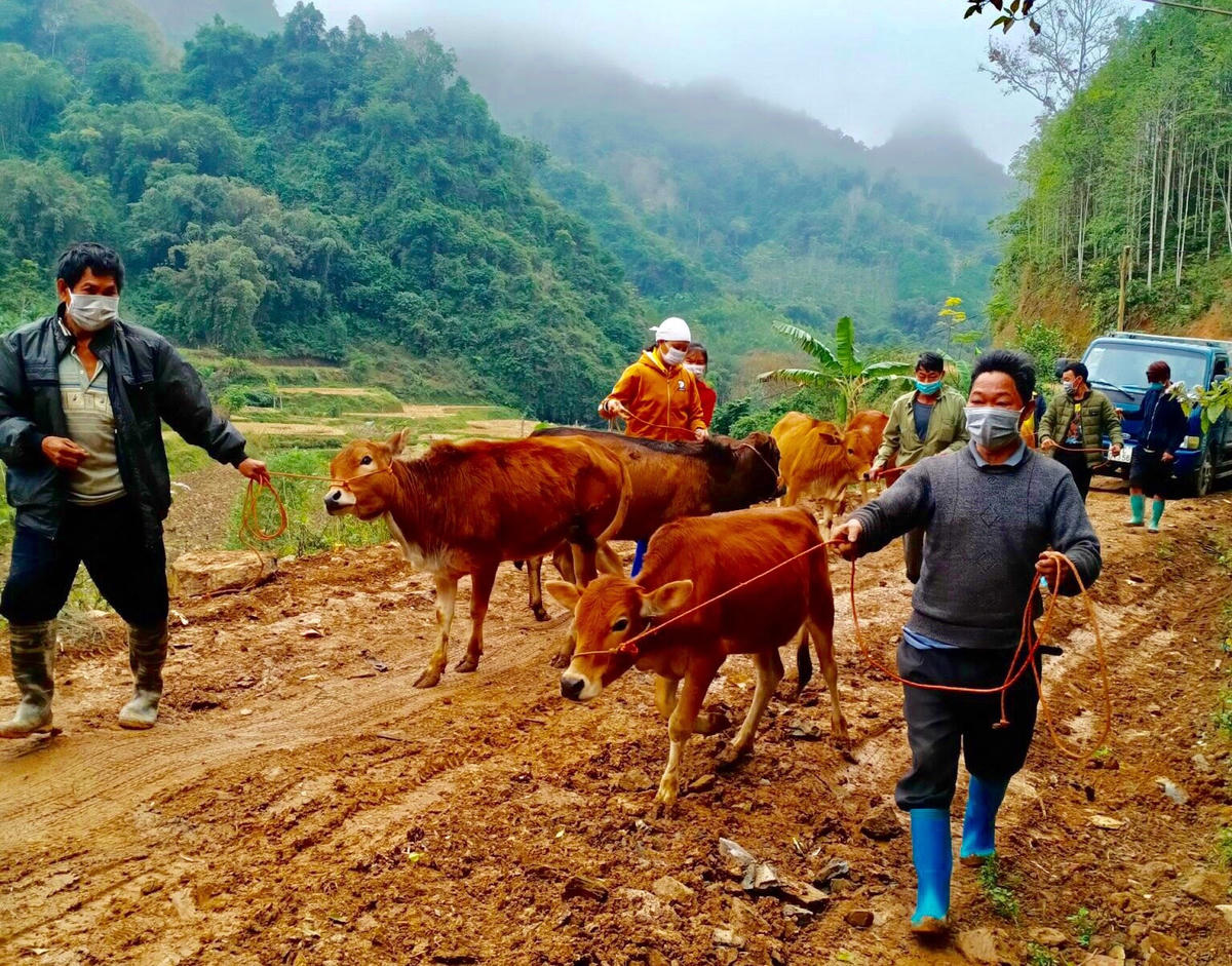 Đời sống người dân huyện Pác Nặm ngày càng được nâng cao. Ảnh: Nguyên Nghĩa.
