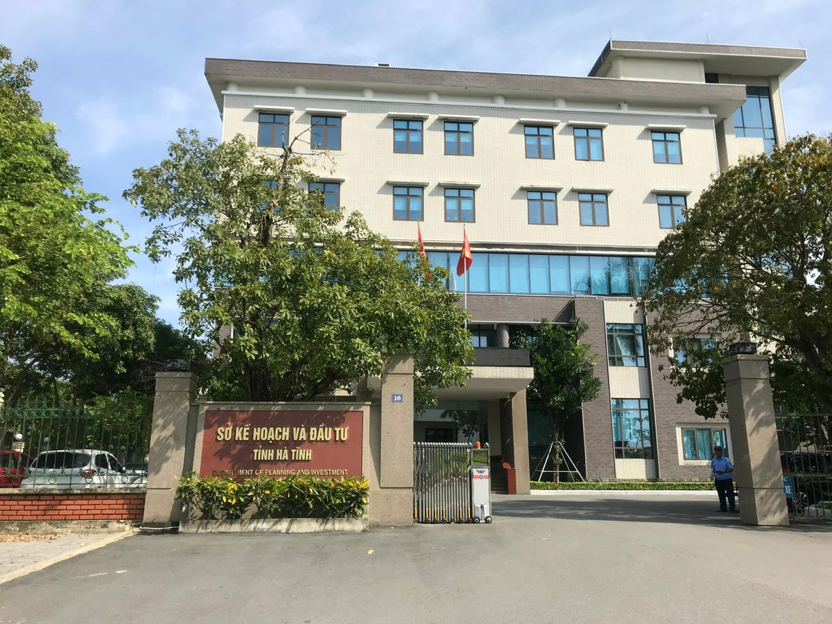 Sở Kế hoạch và Đầu tư Hà Tĩnh.