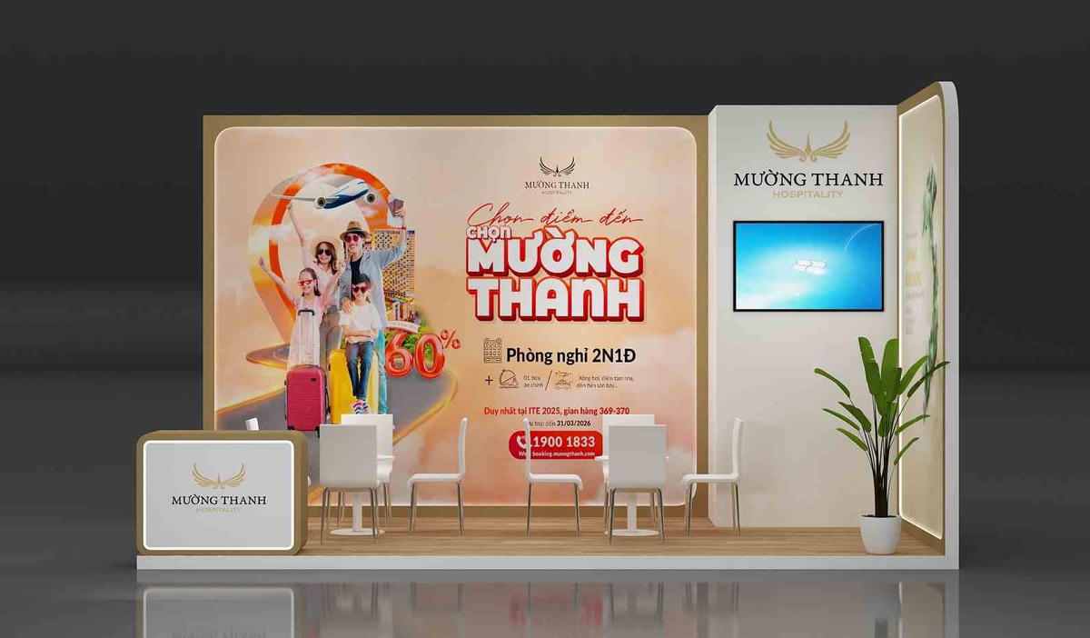 Du khách sẽ được hưởng nhiều ưu đãi của Mường Thanh tại ITE 2025