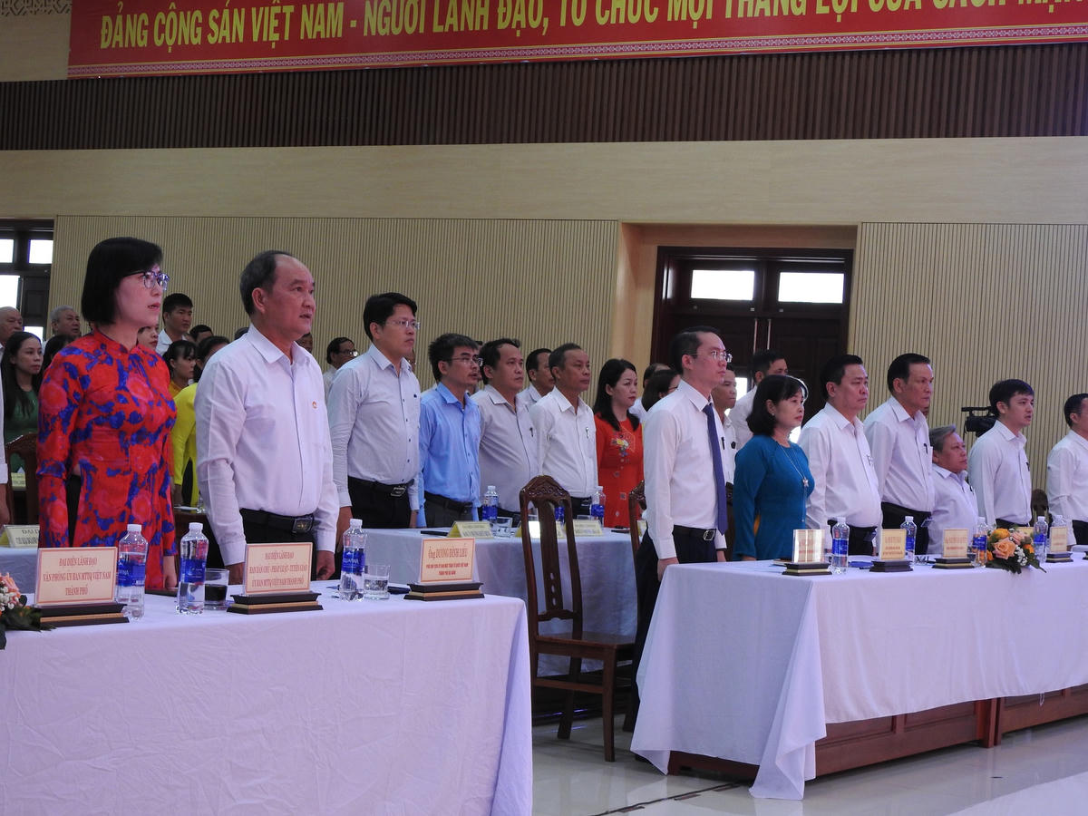 Đà Nẵng: Mặt trận quận Cẩm Lệ long trọng kỷ niệm 93 năm Ngày truyền thống MTTQ Việt Nam