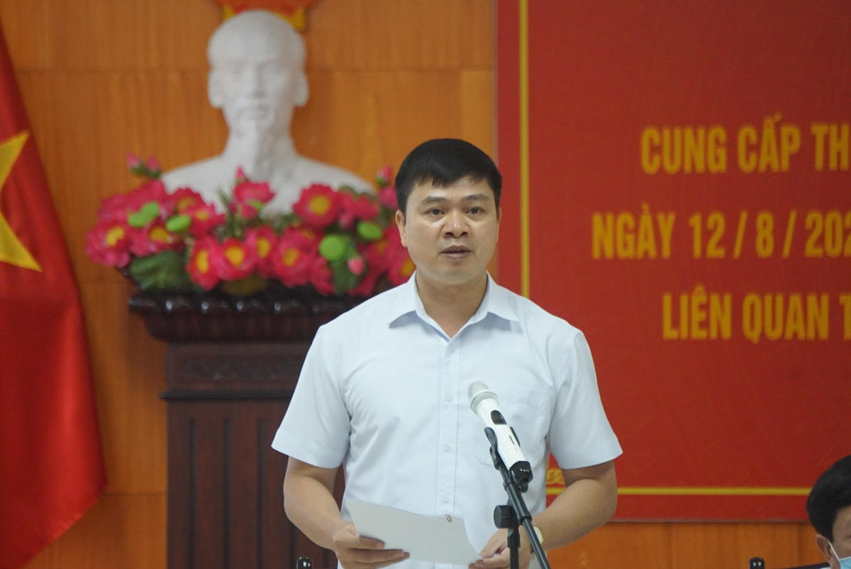 Ông Bùi Tuấn Mạnh, Chủ tịch UBND huyện Cát Hải.