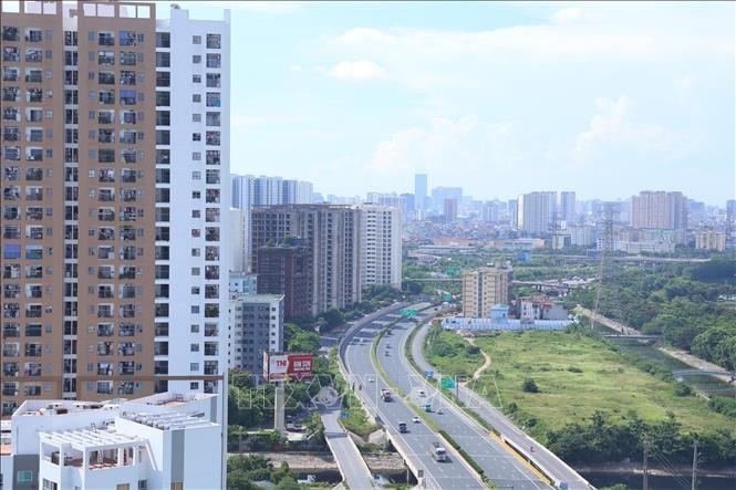 Hà Nội xem xét chủ trương đấu thầu Khu đô thị mới Liên Ninh tại xã Liên Ninh, huyện Thanh Trì. Ảnh: Hoàng Hiếu/TTXVN.