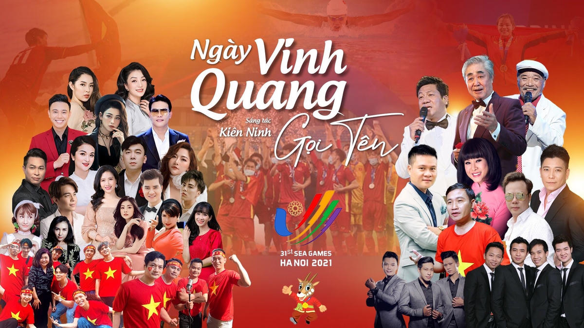 Các nghệ sĩ tham gia MV "Ngày vinh quang gọi tên".
