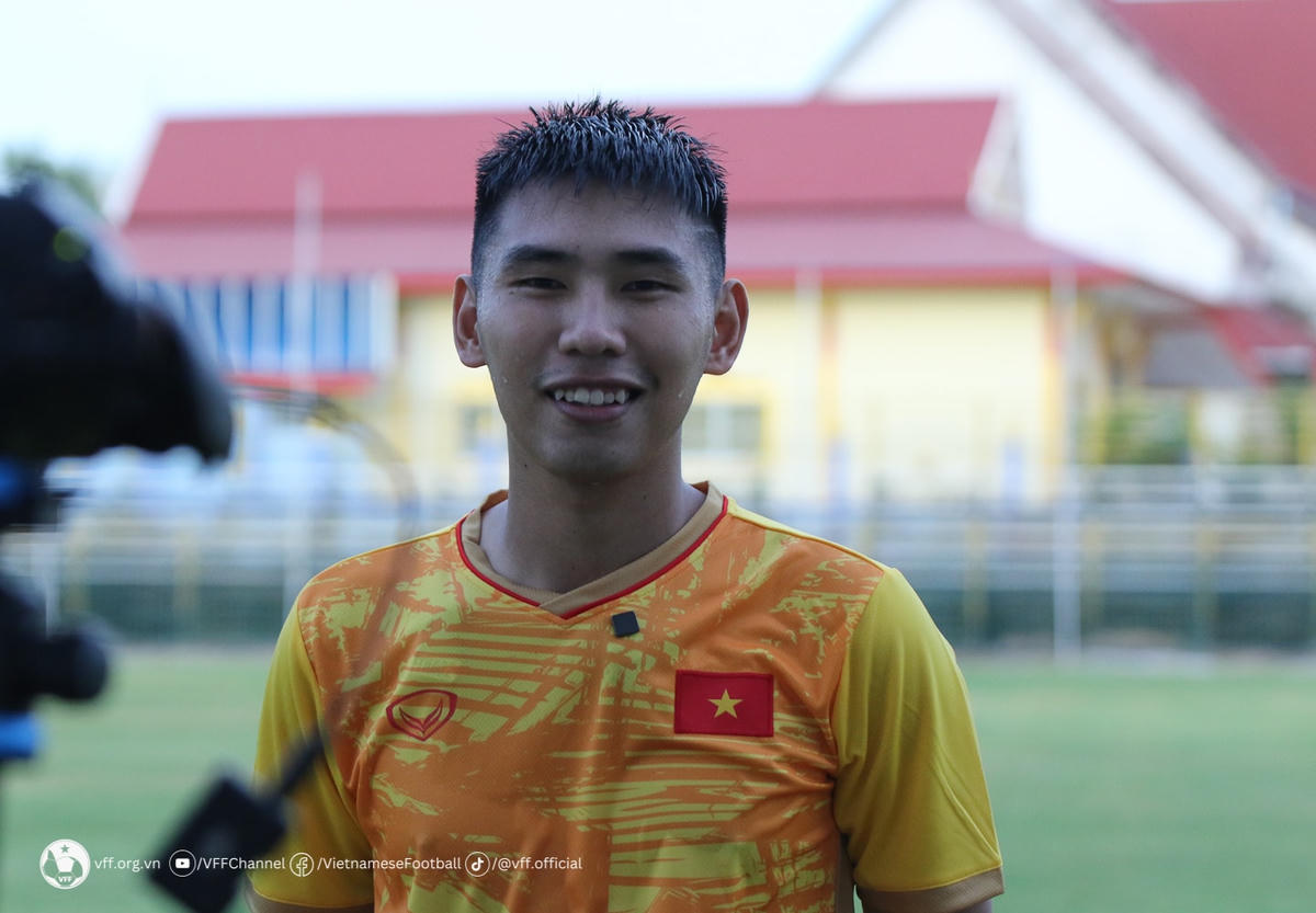 Tiền vệ Đinh Xuân Tiến. Ảnh: VFF.