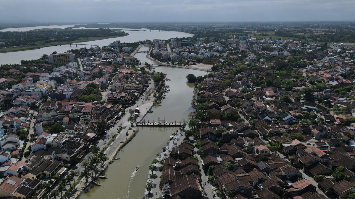 Một góc phố cổ Hội An.                            