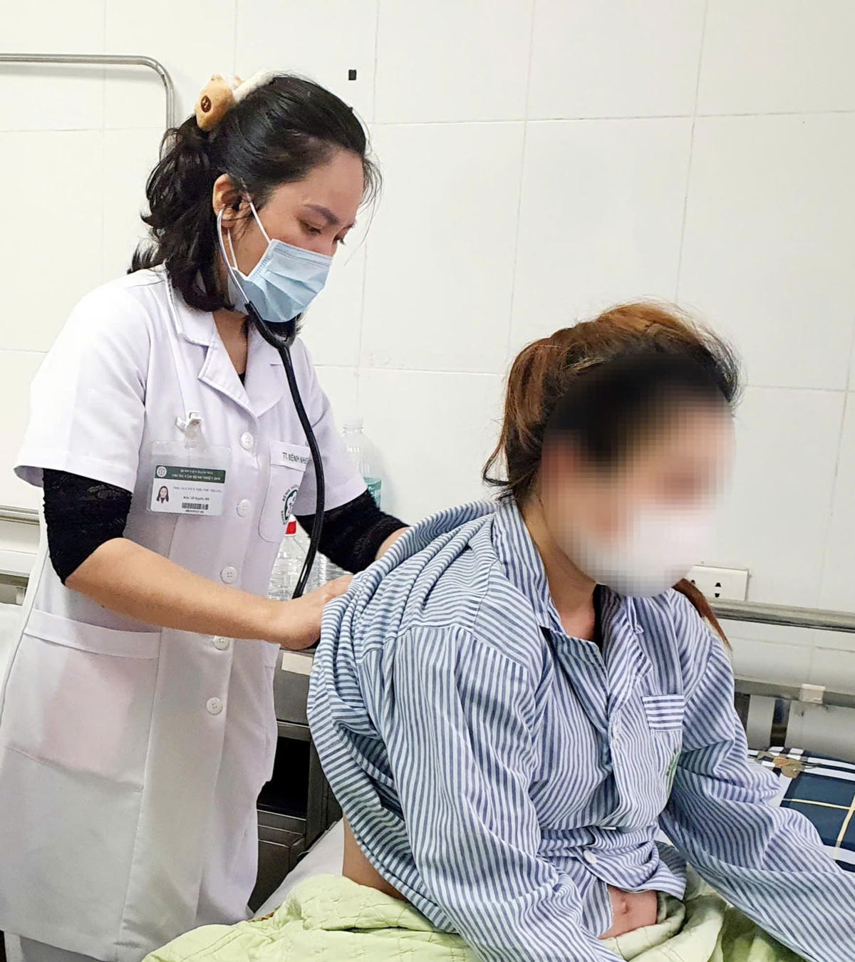 phụ nữ mang thai mức cúm