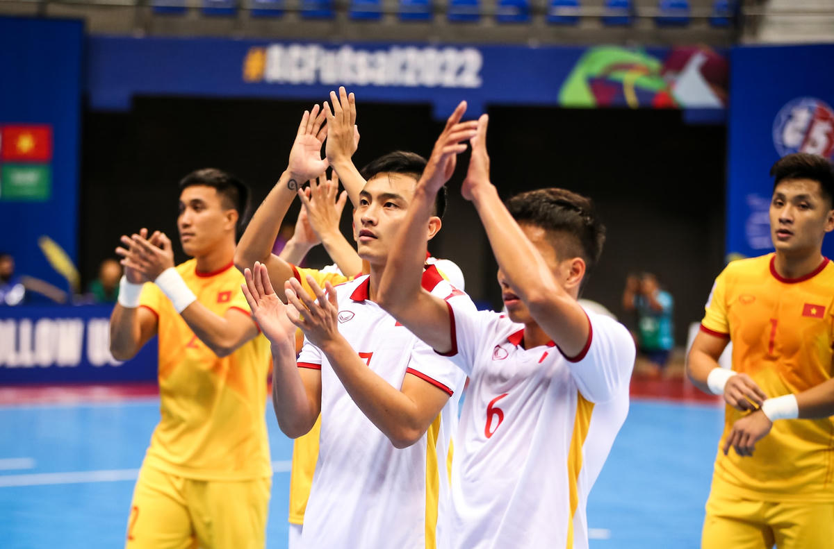 Tuyển Futsal Việt Nam gặp thử thách cực lớn tại tứ kết Futsal châu Á 2022.