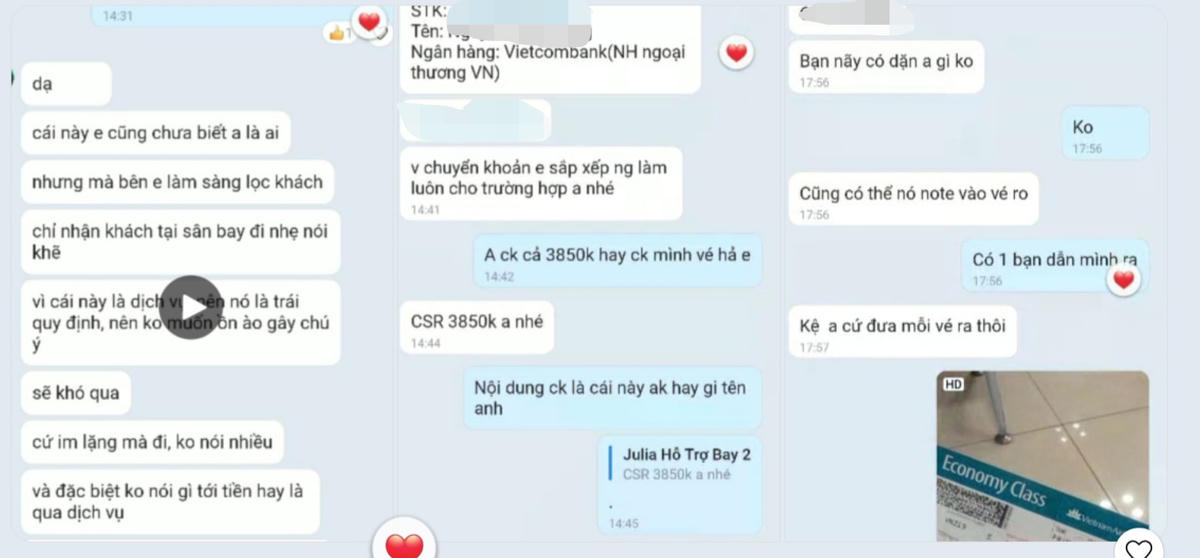 Những trao đổi, dặn dò kỹ lưỡng của 1 đại lý vé máy bay sau khi nhận hỗ trợ bay không giấy tờ.