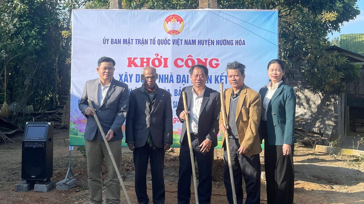 Đây là công trình hướng tới chào mừng kỷ niệm 55 ngày Chiến thắng Khe Sanh, giải phóng huyện Hướng Hóa.