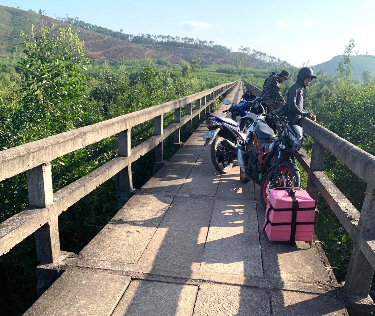 Nơi anh L. tắm hố Đá bị đuối nước thương tâm.