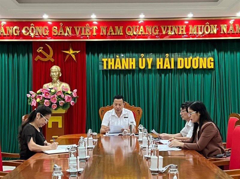 UBKT Thành ủy Hải Dương quyết định thi hành kỷ luật Khiển trách đối với ông Nghiêm Viết Thành, Phó Bí thư chi bộ, Phó Giám đốc Ban GPMB TP Hải Dương.