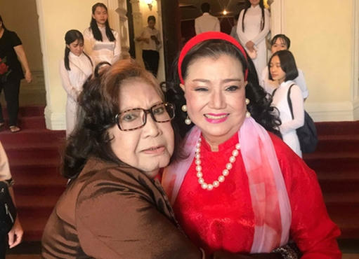 Ở tuổi 85, NSND Kim Cương tập trung cho công tác làm thiện nguyện, bà chọn cuộc sống bình yên, lặng lẽ khi về già. 