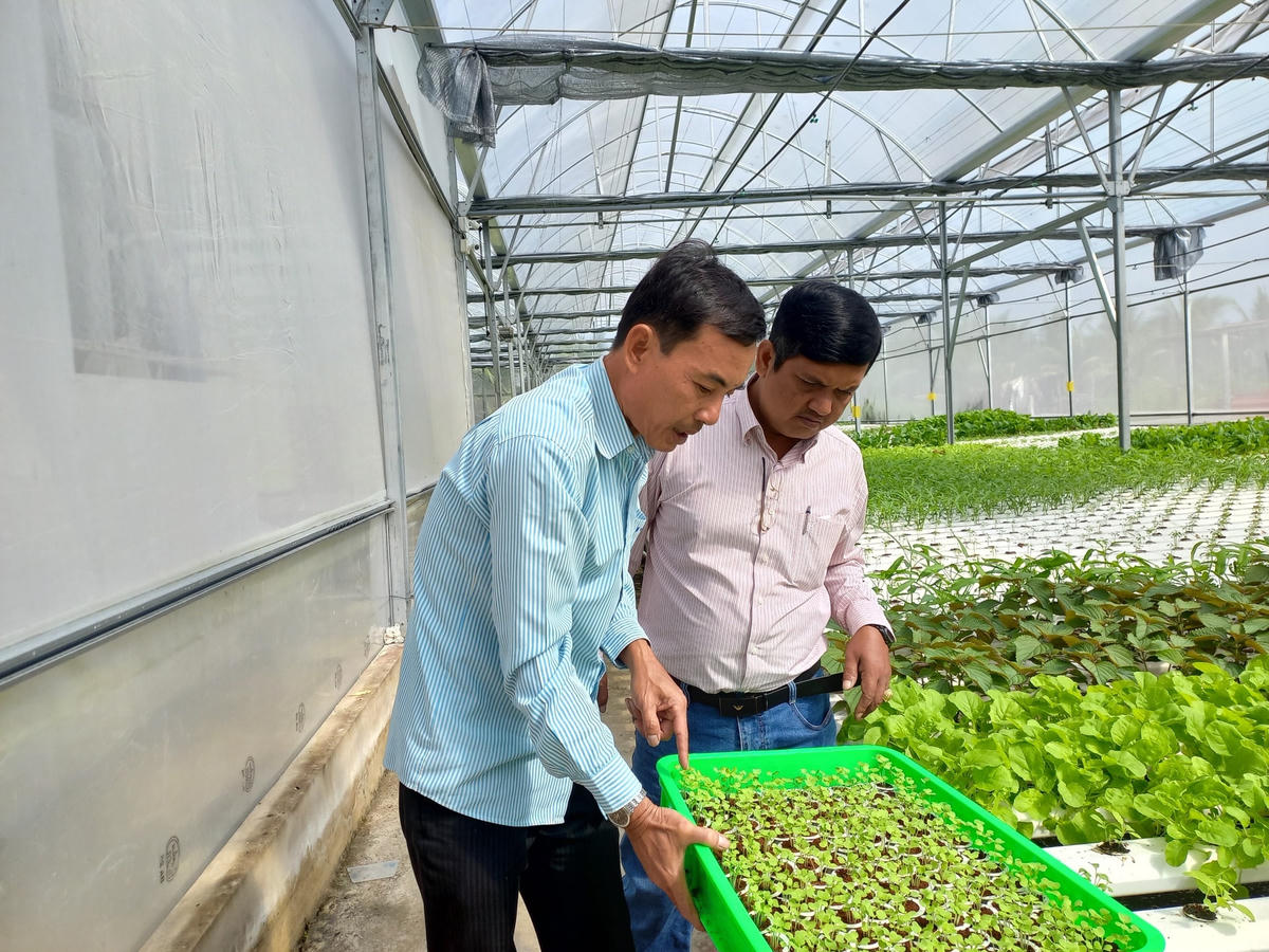 Ông Biển sẵn sàng chia sẻ kinh nghiệm với những ai muốn phát triển mô hình.