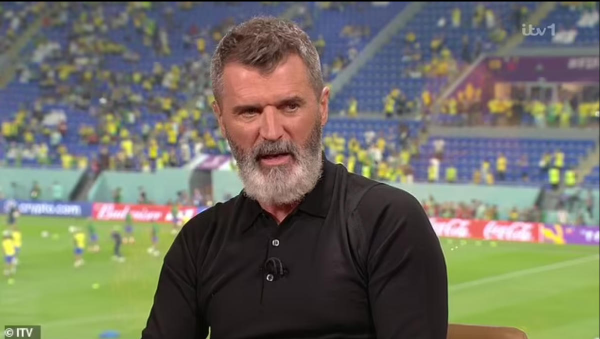 Ông Roy Keane, chuyên gia ITV, cho biết Brazil là một "niềm vui khi xem" khi họ chạy đua vào vị trí dẫn đầu. Ảnh: ITV.