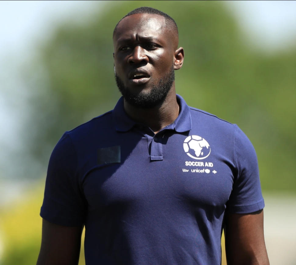 Stormzy sẽ quản lý đội tuyển Anh trong trận Soccer Aid tối nay. Ảnh: PA.