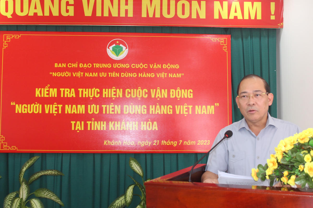 Phó Chủ tịch Ủy ban Trung ương MTTQ Việt Nam Hoàng Công Thủy.