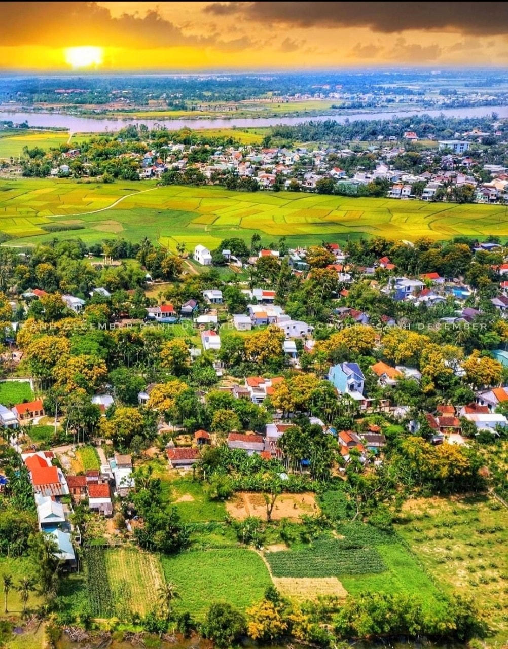 Một góc ở TP Tam Kỳ.