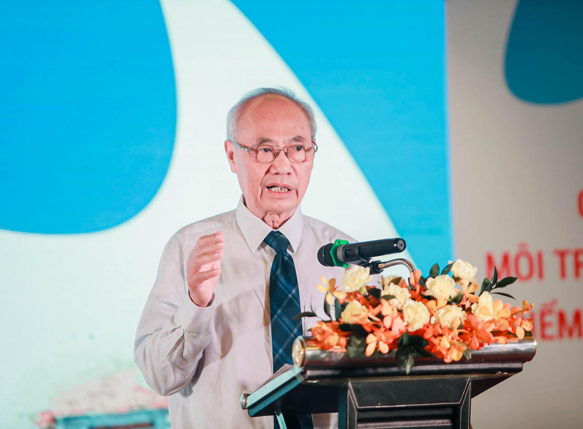 Chủ tịch Hiệp Hội Du lịch Việt Nam Vũ Thế Bình kêu gọi các doanh nghiệp du lịch tham gia triển khai các kế hoạch hành động. (ảnh: Xuân Thuỷ).