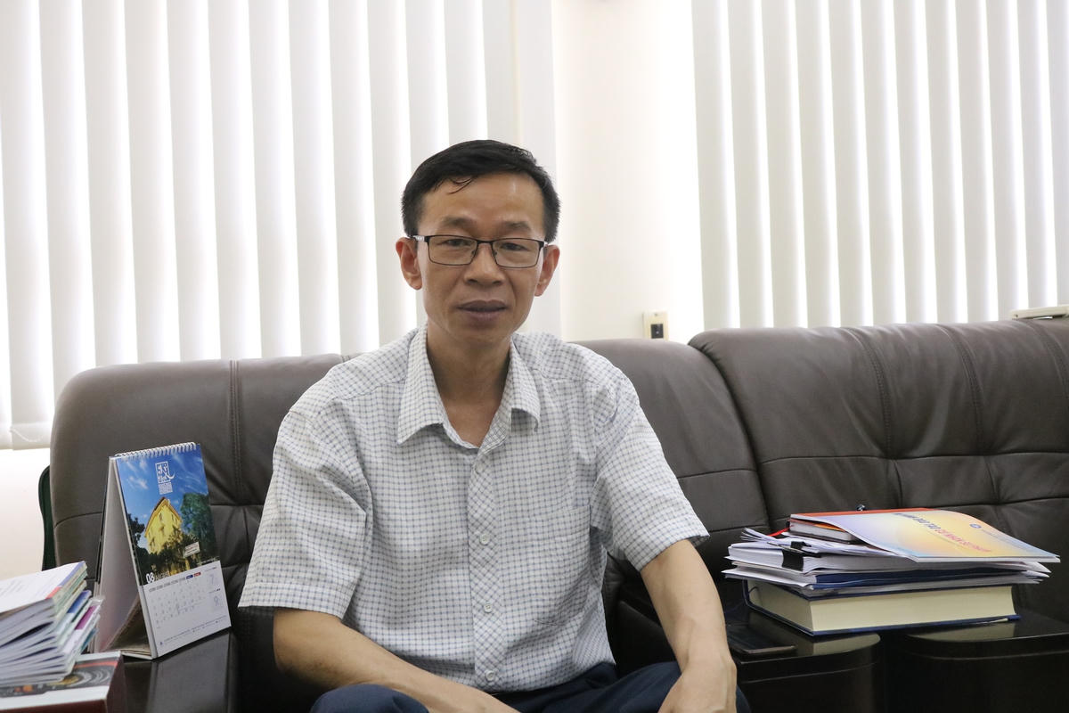 GS.TS Nguyễn Văn Minh, Hiệu trưởng Trường Đại học Sư phạm Hà Nội.