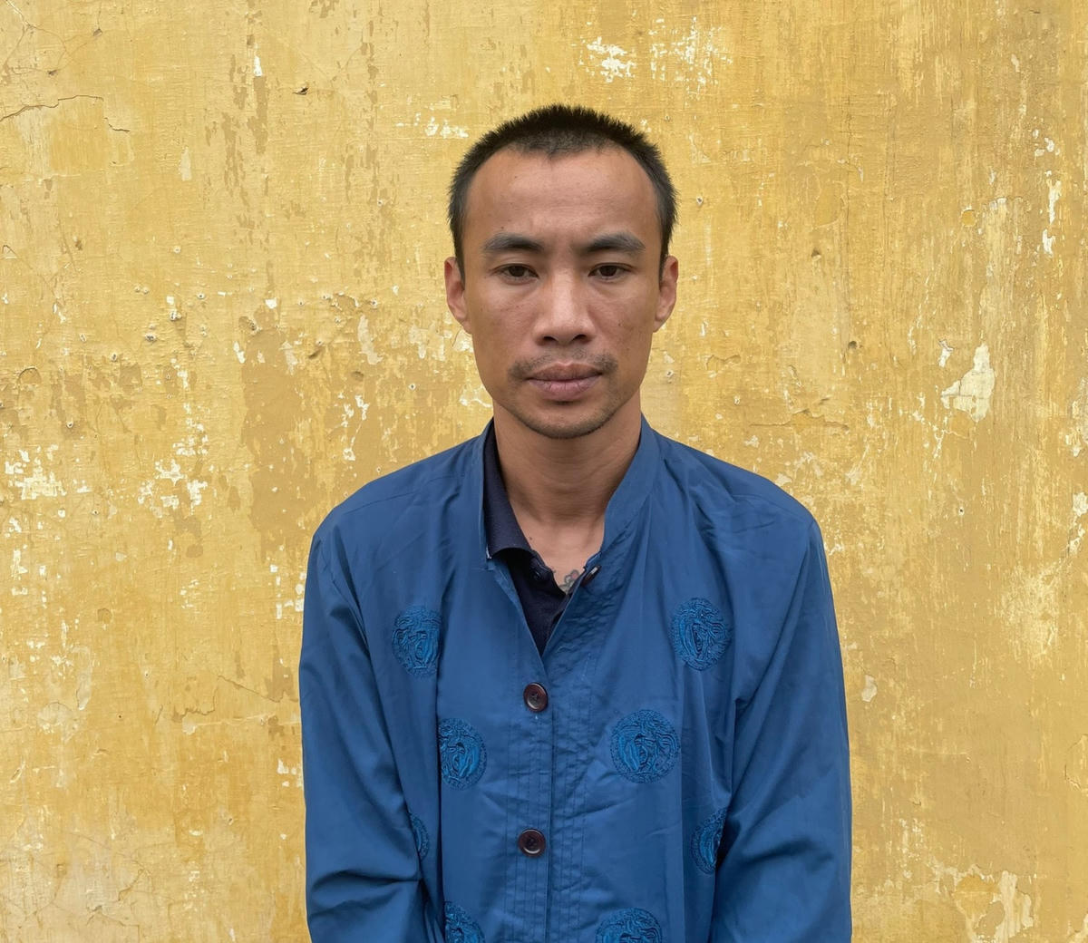 Đối tượng truy nã Vũ Hoa Vinh.