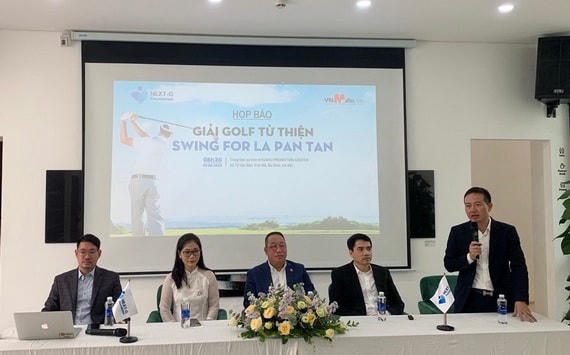 Buổi họp báo công bố giải Golf gây quỹ từ thiện.