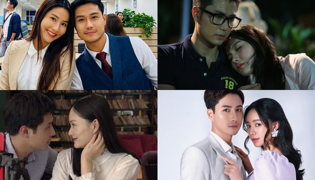 Những bạn diễn nữ kết hợp với Thanh Sơn trên màn ảnh.