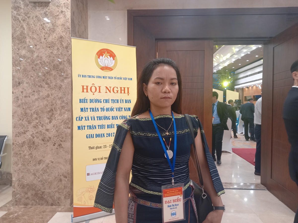 Bà Đinh Thị Byer.
