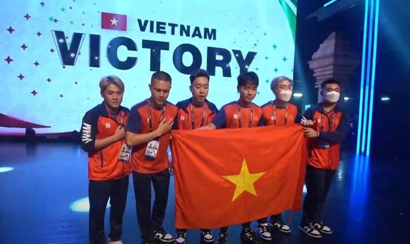 Đội tuyển Esports Việt Nam giành HCV nở nội dung đột kích. Ảnh: Vũ Linh.    