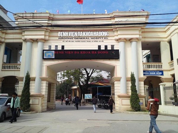 Bệnh viện đa khoa Hà Đông. Ảnh: cand.com.vn.