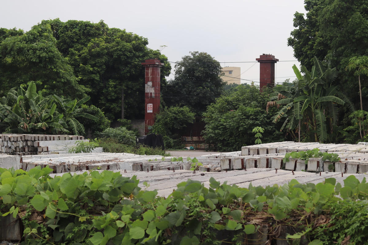 Khung cảnh hoang tàn của một khu đất vàng nằm giữa lòng TP Ninh Bình khiến ai chứng kiến cũng tỏ ra xót xa.