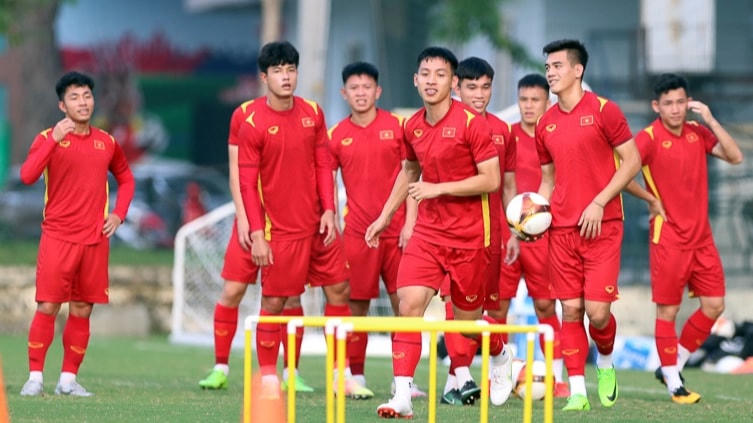 U23 Việt Nam tập luyện chu đáo cho trận gặp U23 Myanmar.