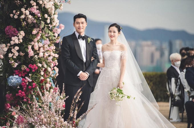 Vợ chồng Son Ye Jin - Hyun Bin vướng tin đồn ly hôn sau 6 tháng chung sống. Ảnh: VAST.