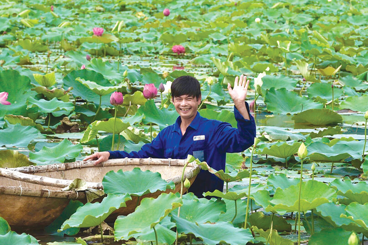 Anh Lã Tiến Hiệp. Ảnh: Ngọc Dung.  