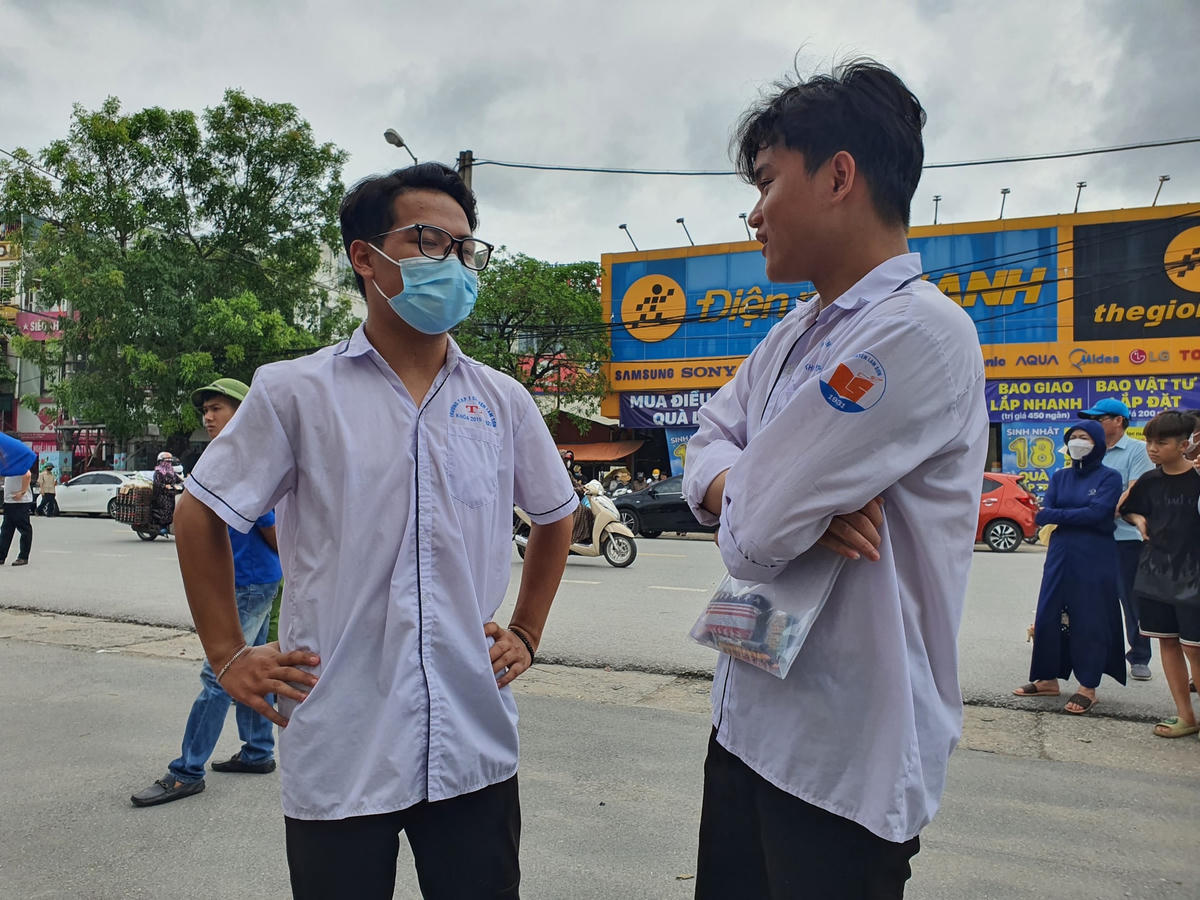 Ngày thi thứ nhất tại Thanh Hóa diễn ra an toàn và thành công.