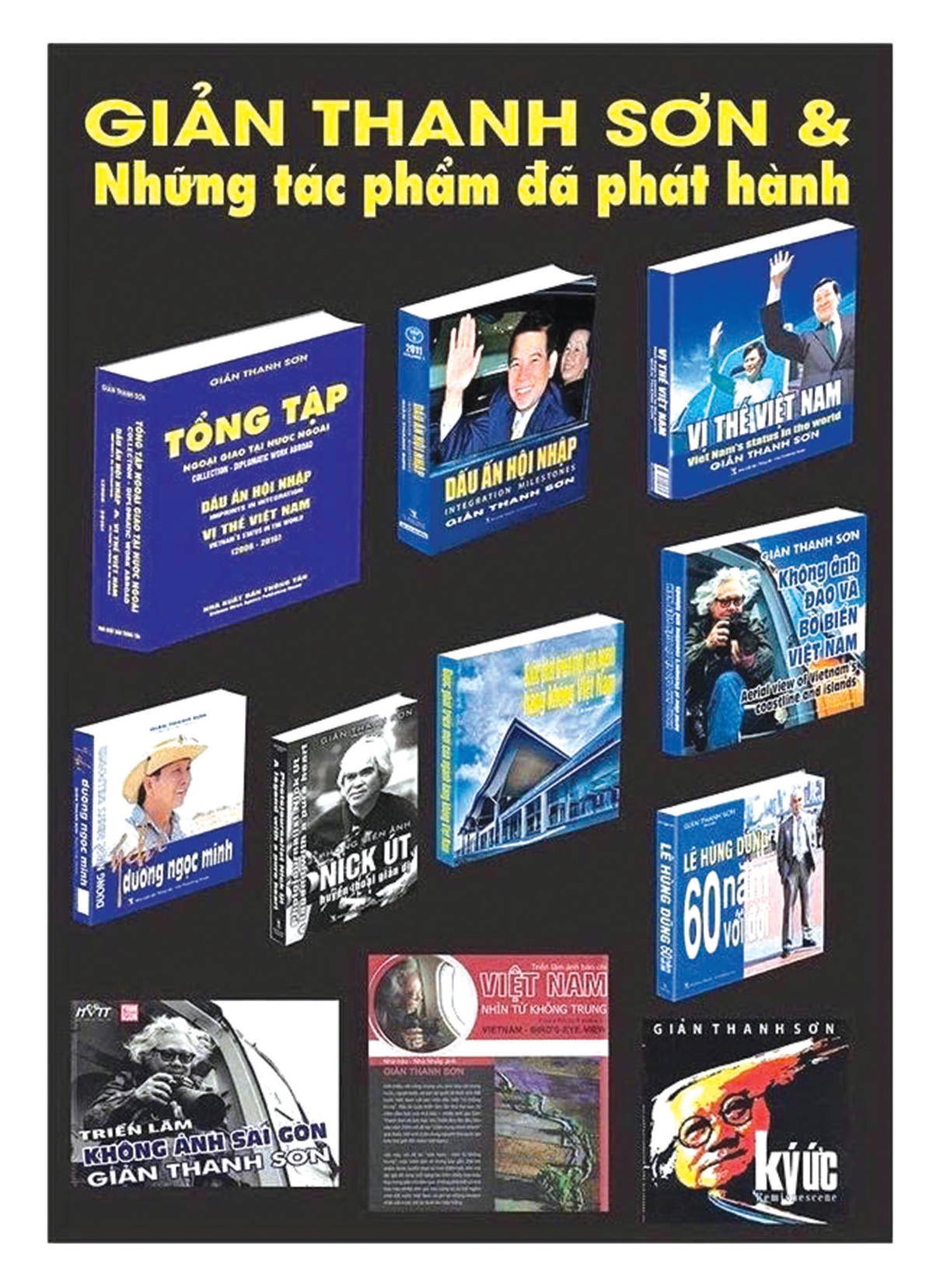 Gian Thanh Son va cac tac pham phat hanh
