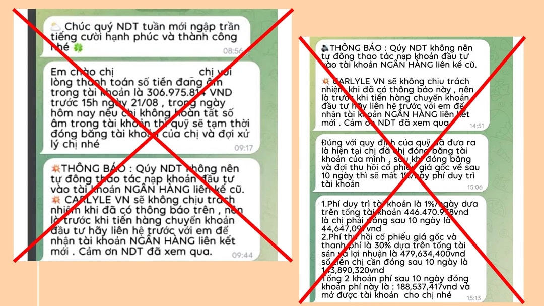 Công an Hà Nội: Cảnh báo lừa đảo mạo danh quỹ đầu tư Carlyle VN