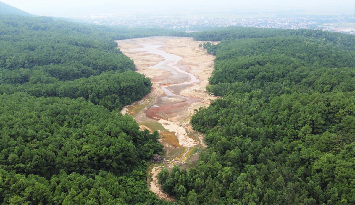 Trong vòng 10 năm trở lại đây, chưa bao giờ hồ chứa nước này đạt mức thấp kỷ lục như năm 2023.