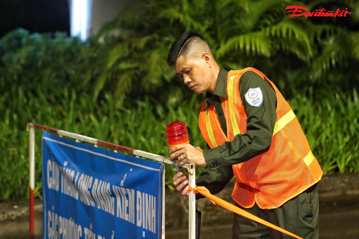 Việc kiểm định cầu sẽ diễn ra trong 3 đêm 26, 27, 28/8 (từ 0h đến 4h).