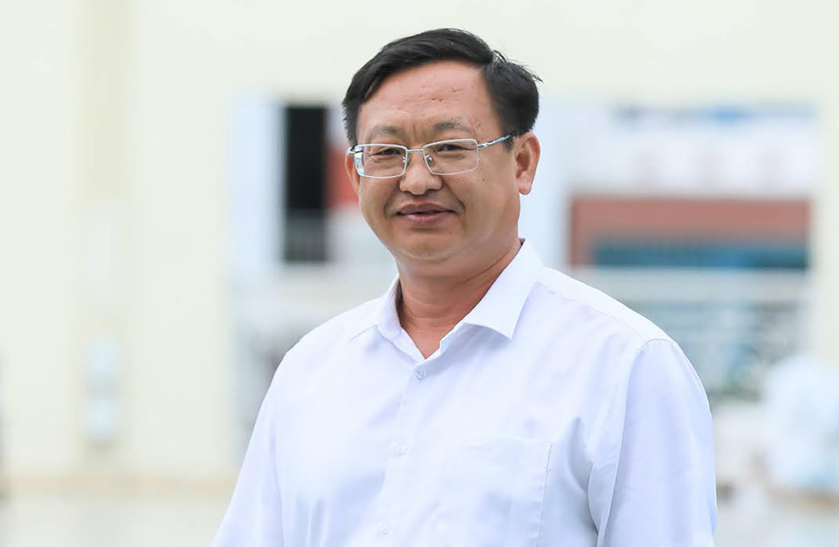 Ông Giàng Seo Vần, Chủ tịch Ủy ban MTTQ tỉnh Lào Cai.