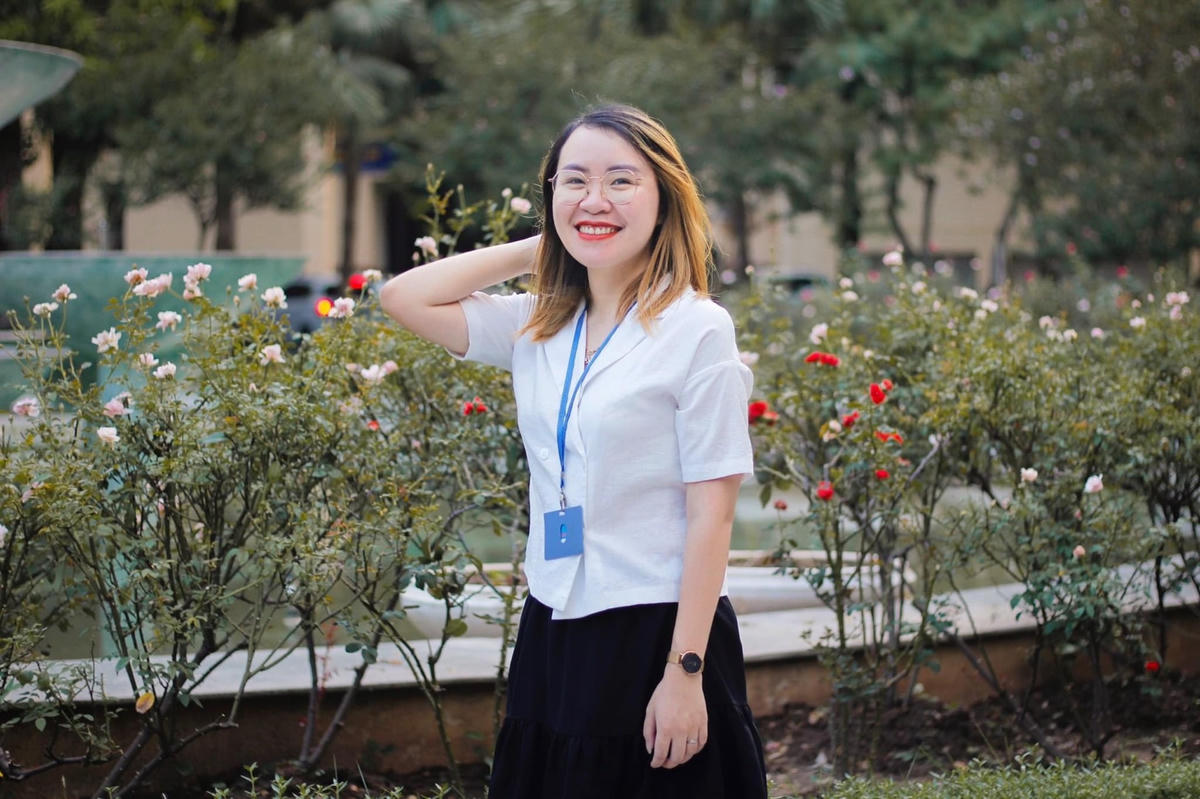 Cô Nguyễn Thị Kim Ngân - Giảng viên Khoa Tiếng Anh, Trường Đại học Sư phạm Hà Nội.